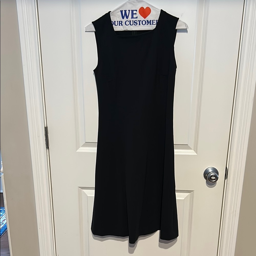 Magaschoni Elegant Black Sleeveless Dress